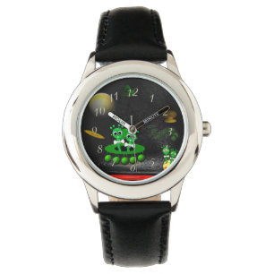 Montre Les extraterrestres dans l'ovni
