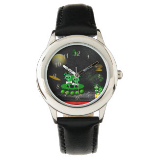 Montre Les extraterrestres dans l'ovni