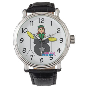 Montre Les filles ne peuvent quoi ? Conception personnal