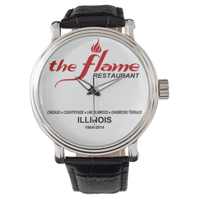 Montre Les Flame Restaurants de l'Illinois (devant)