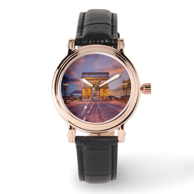 Montre Les monuments | Arc de Triomphe, Paris France (Recto)