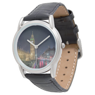 Montre Les monuments   Big Ben la nuit