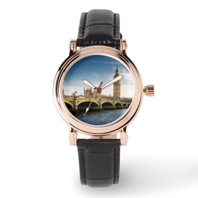 Montre Les monuments | Big Ben, Londres Angleterre (Recto)