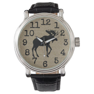 Montre Les orignaux observent par Leslie Harlow