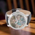 Montre Les petits font la vie grand<br><div class="desc">Les petits-enfants rendent la vie grandiose : Un cadeau photo personnalisé pour la famille. Crédit photo Photographie © Storytree Studios,  Stanford,  CA. Modèle photo doit être remplacé par votre propre photo</div>