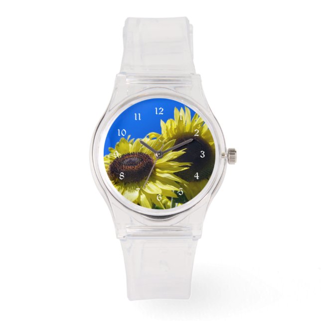 Montre Les tournesols de Moonwalker se tournent vers le c (Recto)