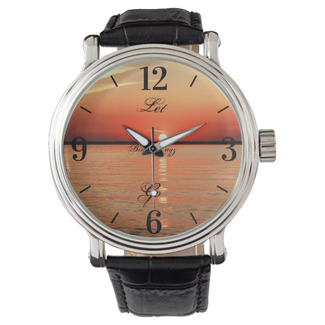 Montre Let Go - Homme's Watch (devant)