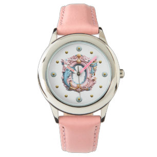 Montre Lettre baroque O Pastel