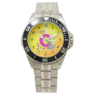 Montre Lettre cat C Watch