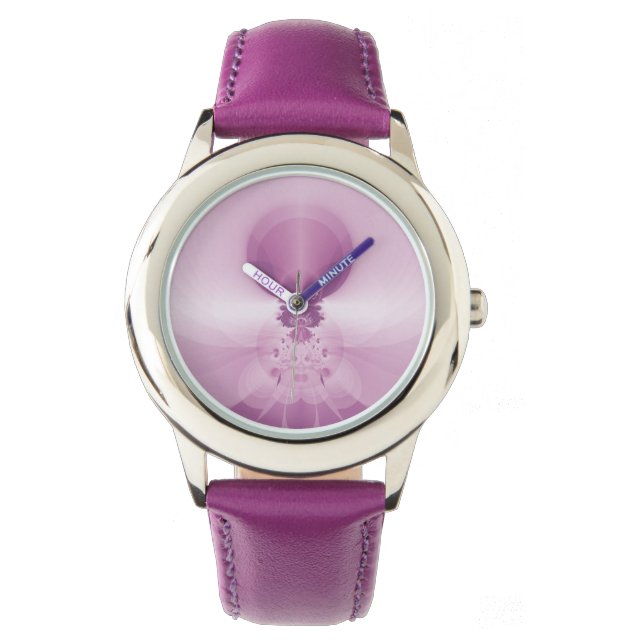 Montre Lever de soleil rose (devant)