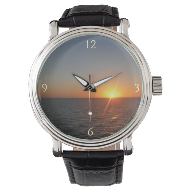 Montre Lever du soleil à Sea III Océan Horizon (devant)