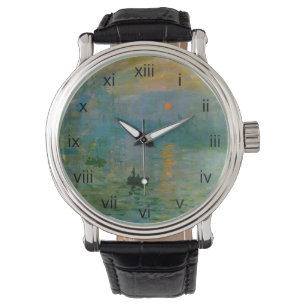 Montre Lever du soleil de l'impression de monet