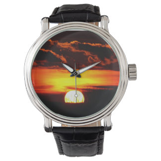 Montre Lever du soleil ou coucher du soleil