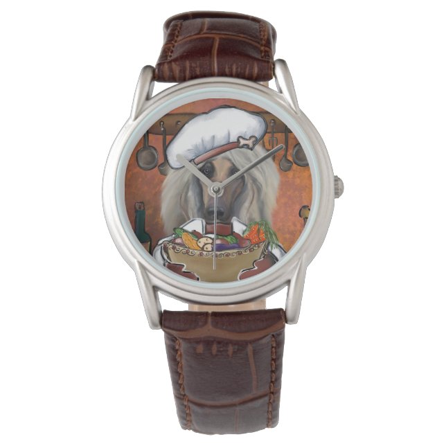 Montre Lévrier Afghan        (devant)