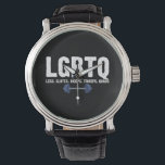 Montre LGBTQ Legs Glutes Biceps Triceps Quads Gym Lover<br><div class="desc">LGBTQ Legs Glutes Biceps Triceps Quads Gym Lover</div>