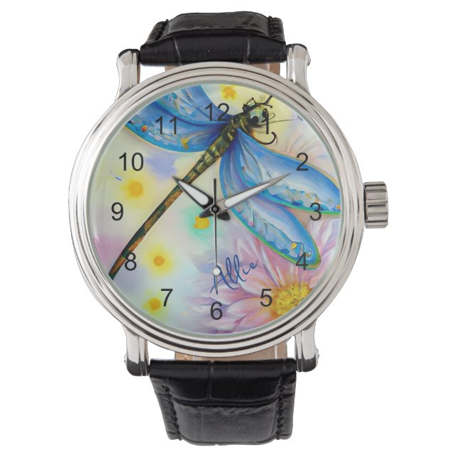 montre libellule (devant)