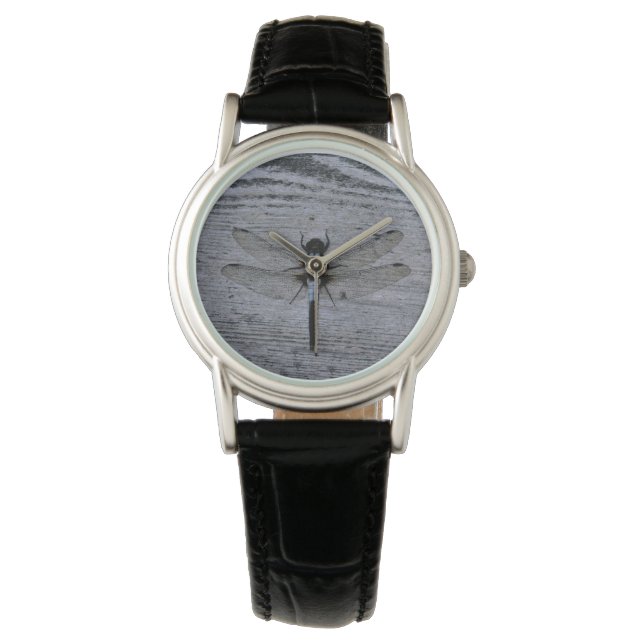 Montre Libellule bleue (devant)