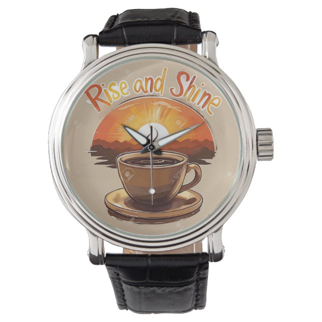Montre Libérez votre créativité avec la coupe de café à v (devant)