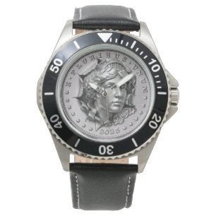 Montre Liberté en argent