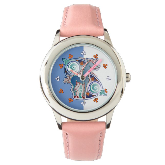 Montre Licorne celtique (devant)