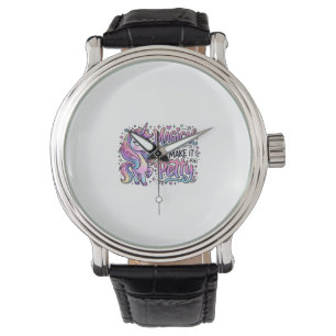 Montre Licorne Magique mais Rendez-le Mesquin Idée Cadeau