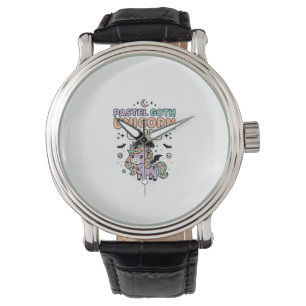Montre Licorne Pastel Goth Licorne Club Graphique Tendanc
