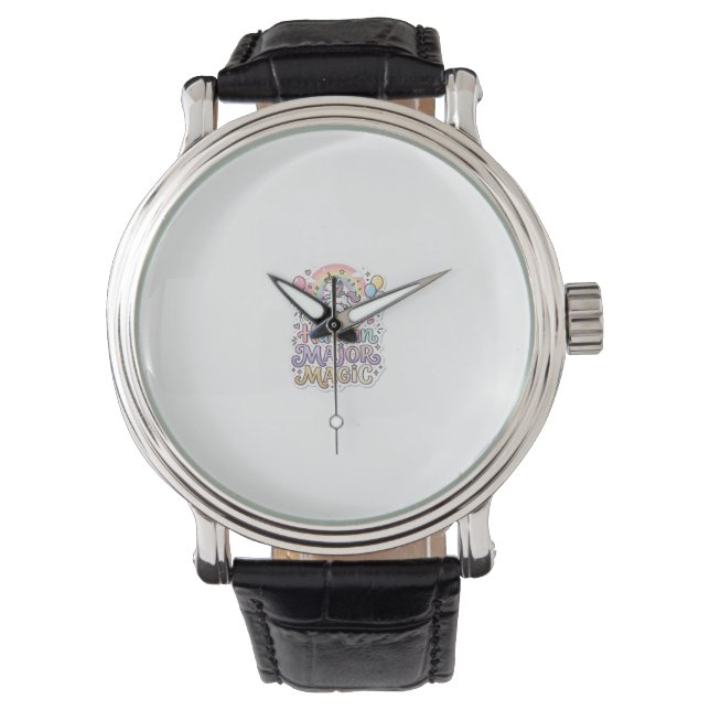 Montre Licorne Tiny Human Major Magic Premium Vector Vect (devant)