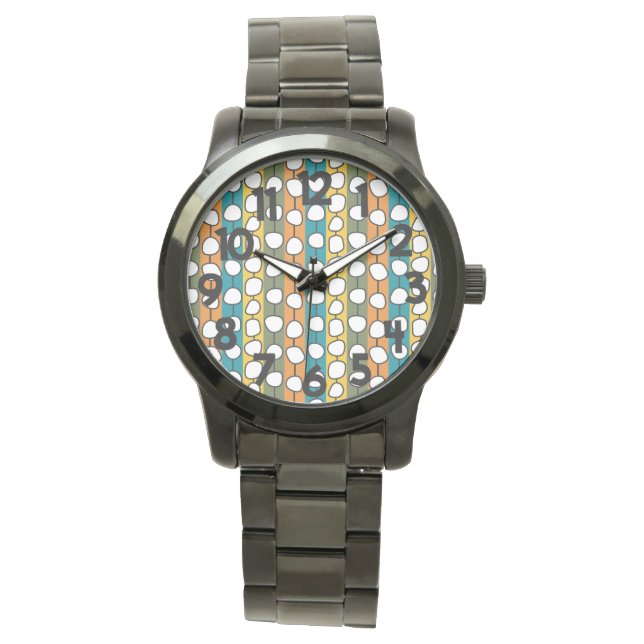 Montre Lignes colorées MCM (devant)