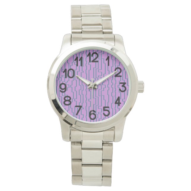 Montre Lignes de circuit sarcelle (devant)