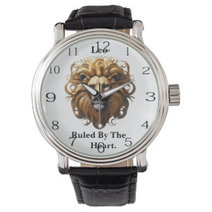 Montre Lion, Lion, Dirigé Par Le Coeur,