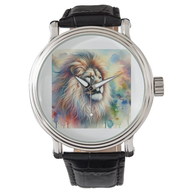Montre Lion Majesty 200824AREF131 - Watercolor (devant)