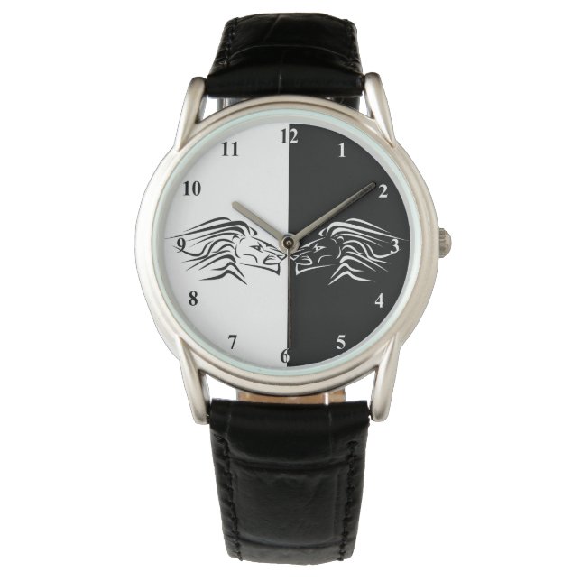 Montre Lion Watch cadeau (devant)