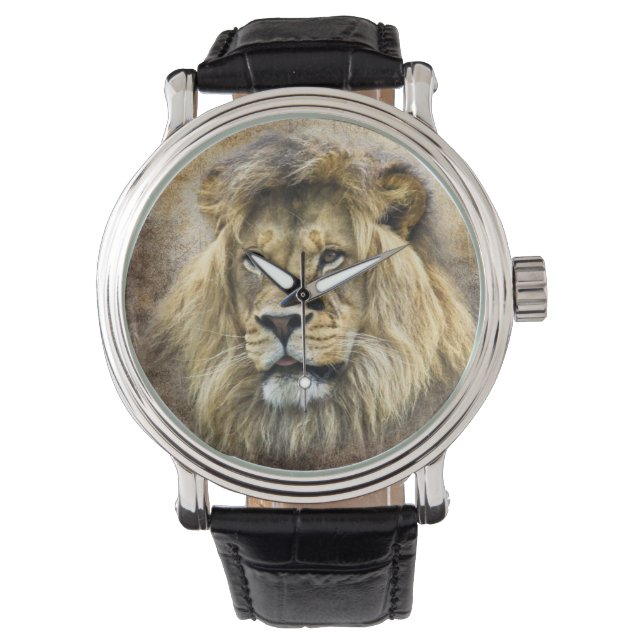 Montre Lions Tête (devant)