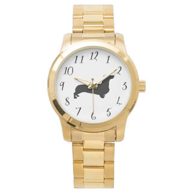 Montre Little Doxie - Dachshund Watch (devant)