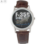 Montre Lockheed Martin F-35B Lightning II Stealth Fighter<br><div class="desc">Le F-35B atterrit verticalement comme un hélicoptère et peut décoller sur de très courtes distances, ce qui lui permet d'opérer à partir de bases austères et de courte portée et d'une gamme de navires capables de voler. Le F-35B est exploité par le Corps des Marines des États-Unis, le Royaume-Uni et...</div>