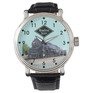 Montre Locomotive 2124 de chemin de fer de lecture de