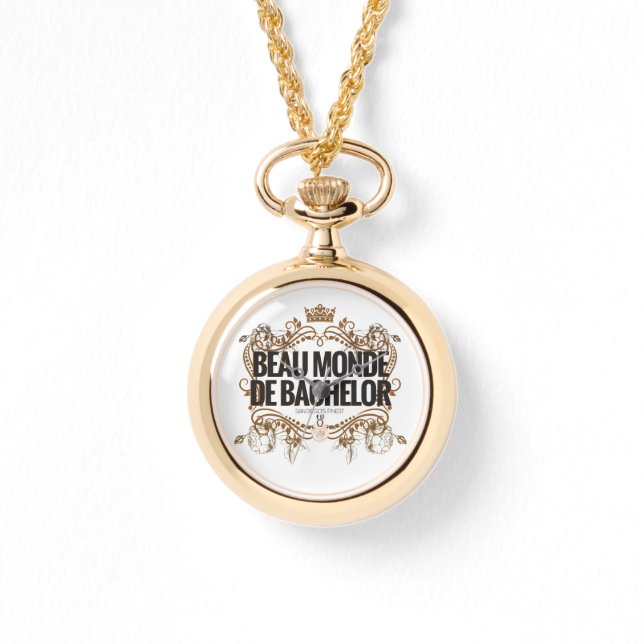 Montre Logo Classique : Beau Monde De Bachelor (Recto)