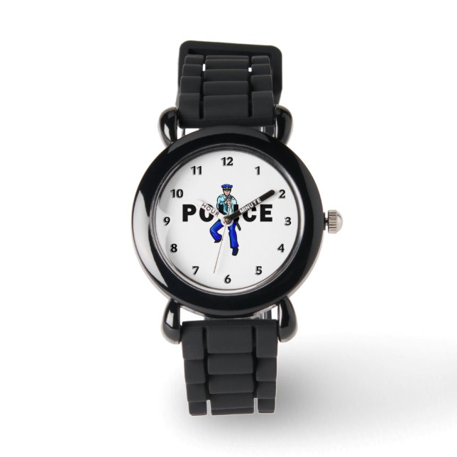 Montre Logo d'action policière (Recto)