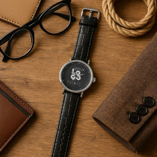 Montre Logo d'affaires blanc minimaliste sur mesure moder