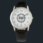 Montre Logo de Custom Company<br><div class="desc">Ajoutez votre logo d'entreprise personnalisé pour créer une montre à poignet unique. Fait un don promotionnel ou un cadeau d'entreprise pour les clients,  les vendeurs,  les employés ou d'autres personnes spéciales. Choisissez parmi différents types de montres comme l'acier inoxydable. Pas de quantité minimale,  pas de frais de configuration.</div>