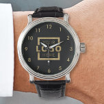 Montre Logo de Custom Company<br><div class="desc">Ajoutez votre logo d'entreprise personnalisé pour créer une montre à poignet unique. Fait un don promotionnel ou un cadeau d'entreprise pour les clients,  les vendeurs,  les employés ou d'autres personnes spéciales. Choisissez parmi différents types de montres comme l'acier inoxydable. Pas de quantité minimale,  pas de frais de configuration.</div>