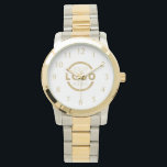 Montre Logo de Custom Company<br><div class="desc">Ajoutez votre logo d'entreprise personnalisé pour créer une montre à poignet unique. Fait un don promotionnel ou un cadeau d'entreprise pour les clients, les vendeurs, les employés ou d'autres personnes spéciales. Choisissez parmi différents types de montres comme l'acier inoxydable. Pas de quantité minimale, pas de frais de configuration.</div>