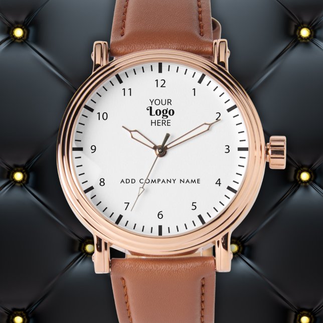 Montre Logo D'Entreprise Et Nom De Société Marque Promoti (Créateur téléchargé)