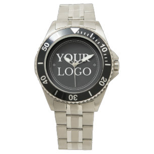 Montre Logo d'entreprise simple promotionnel marqué
