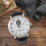 Montre Logo personnalisé Nom de l'entreprise Promotions<br><div class="desc">Les montres de marque font des cadeaux promotionnels d'entreprise uniques. Personnalisez avec le nom et le logo de votre entreprise. Les montres de logo font aussi de grands cadeaux d'appréciation pour les employés.</div>