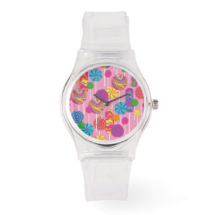 Montre Lollipops Candy Pattern