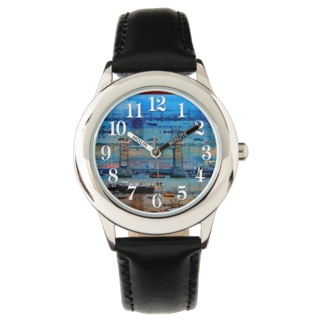 Montre Londres, Angleterre's Historic Tower Bridge (devant)