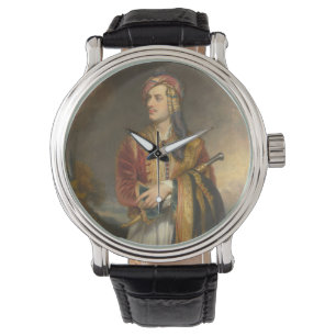 Montre Lord Byron En Robe Albanaise Pendant La Guerre Gre