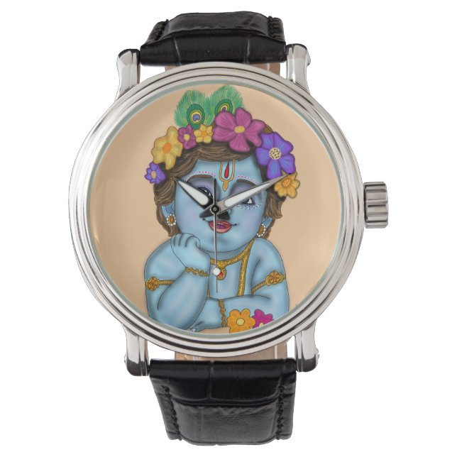 Montre Lord Krishna Wall Clock (devant)