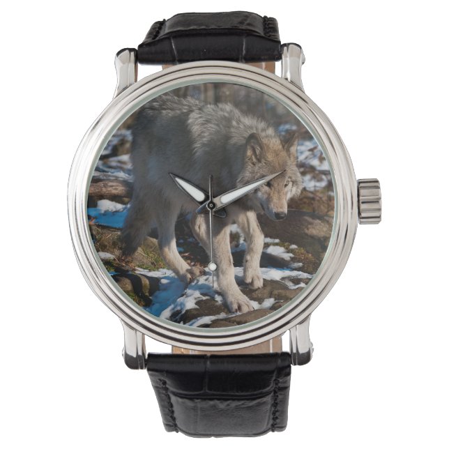 Montre Loup de bois (devant)